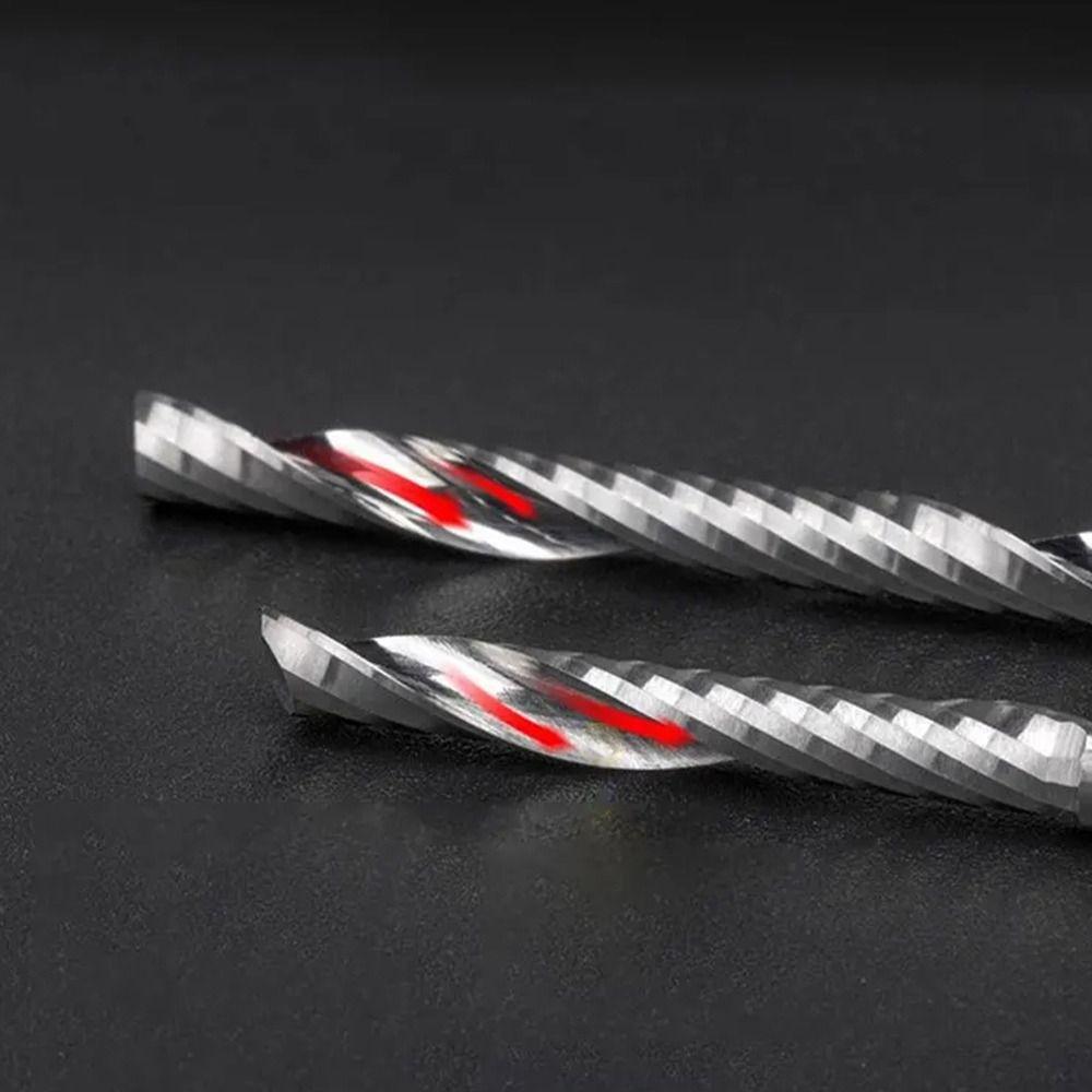 1Pcs 3.175mm Router Bit Carbide End Mill Tool  for Aluminum Fiberglass Acrylic Wood Copper Plastic