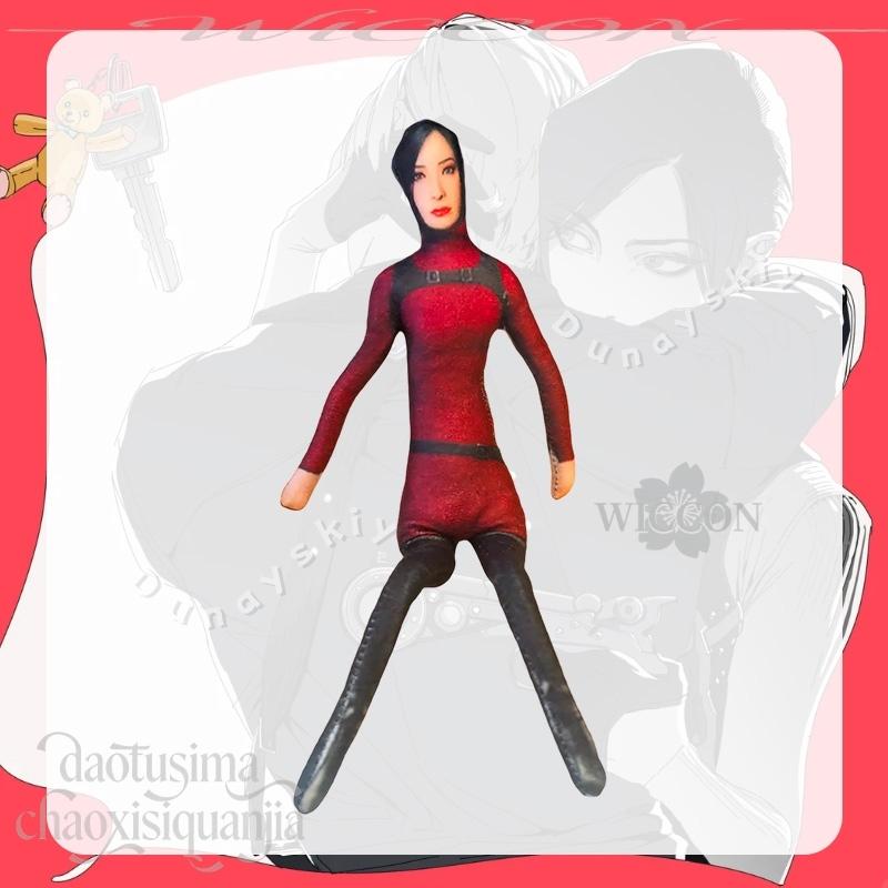 

Anime Horror Game RE Leoonn Addaa Wang Cosplay LA AL Aeon Couple 26cm Pendant Movable Funny Slender Toy Doll Plush Birthday Gift One Size