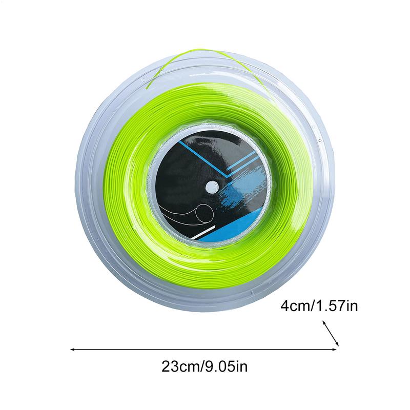 Tennis Practice String Shock Absorbing Lines for Ball Games Multifunctional 200m Soft and Arm Friendly Tennis Racquet String