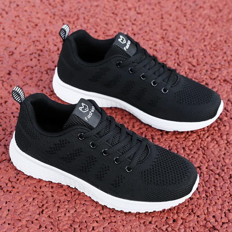 

Fashion Black Women Sneakers Shoes Fashion Vulcanized Shoes High Quality Flats Shoes Walking Blatform Plus Size Zapatillas Mujer Gray 35