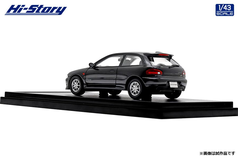 INTERALLIED Hi Story Mitsubishi MIRAGE Pyrenees Svart Ferdig Produkt 1/43 CYBORG-R (1992)