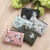 Embroidered Flowers Mini Wallets Purse for Women Ladies Girls Fashion Card Holder Coin Purses Pack Bags