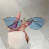 JYL TS Sunglasses UV Protection Small Cat Eye Metal UV/WS102