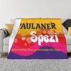 Deutsche Getränke Strickdecke Samt München Weiche Überwurfdecke für Bettwäsche Sofa Bettteppich
