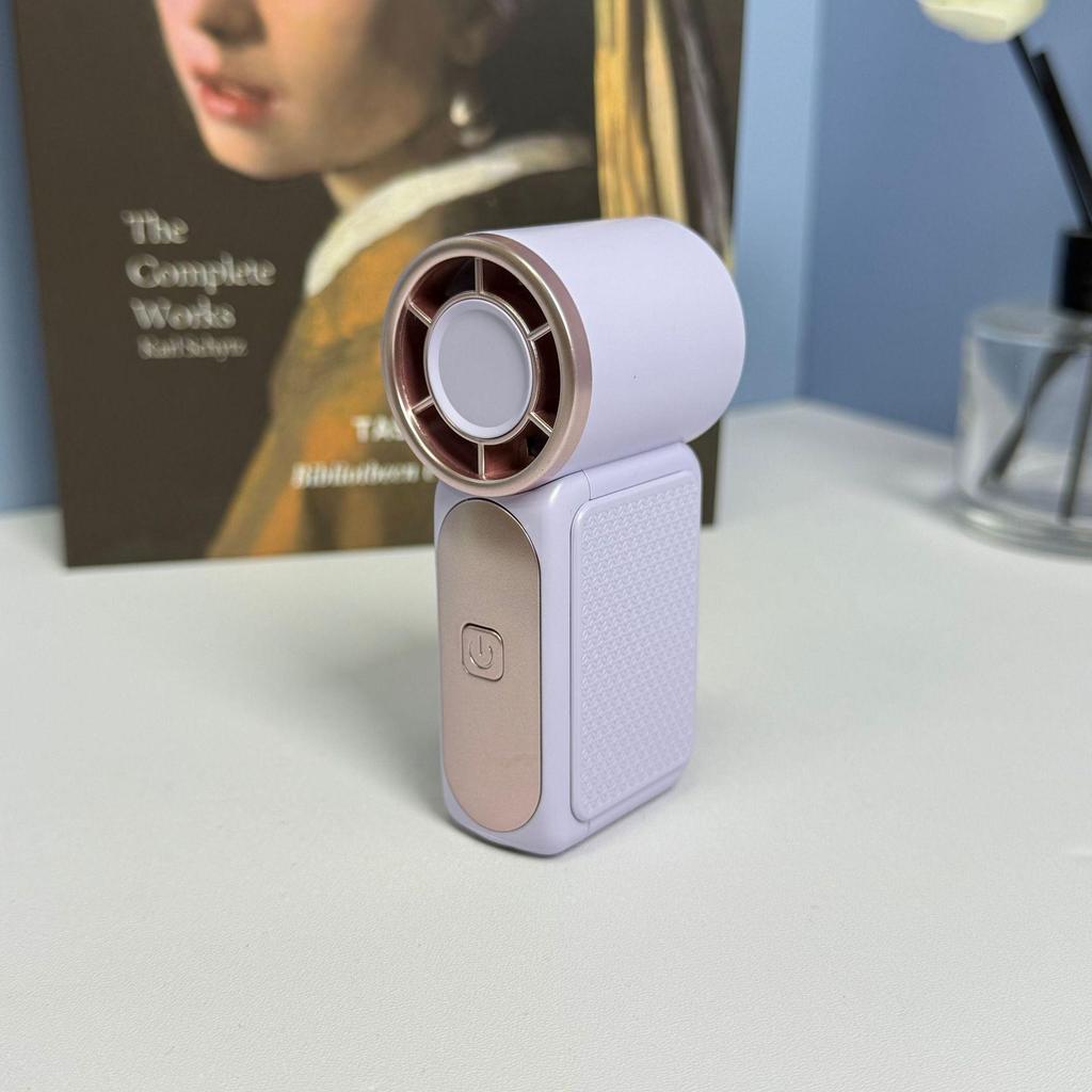 Southeast Asia Bestseller x688 Mini Turbo Handheld Fan - High-Speed, USB Charging, Long Battery Life