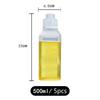 5Pcs 300/500Ml Squeeze Seasoning Bottles Screaming Oil Control Bottle High Temperature Oil Resistance Soy Multifunction