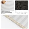 Boho Mandala Floral Semicircle Entrance Mat, Dirt Trapping Wear Resistant Floor Rug For Indoor Outdoor