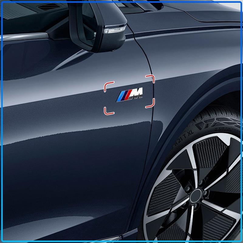 Car Sticker Emblem ABS Car Body Trim Decal Badge Exterior Modification For BMW M Performance 1 3 5 7 Series M3 M4 M5 M6 X1 X3 X5 X6 X7 E30 E34 E36 E39