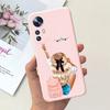 For Xiaomi Mi 12 Lite 5G Case Cute Fashion Cartoon Cover Soft Silicone Phone Case For Xiaomi Mi 12 12X Mi12 Pro 5G Fundas Bumper