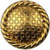6Pcs Fashion Luxurious Design Gg Letter Buttons For Clothing Metal Jacket Buttons Sewing Material Sewing Accessories 20/23/25Mm