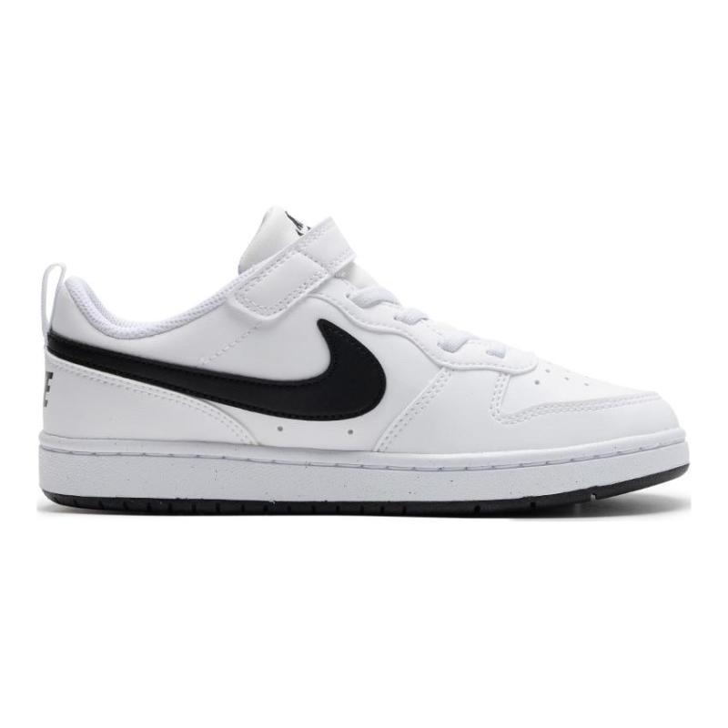 Nike Court Borough Low Recraft PS 'White Black' Sneakers DV5457-104