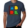 Abdl Color Transparent Block Logo Outline W Tshirt Casual Graphic Print Tee