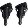 Windshield Washer Nozzle Fits for Dodge Jeep Ford Model Perfect Replacement Windshield Washer Fluid Wiper Water Sprayer Nozzle Jet Kit Pack of 2