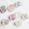 Iridescent Transparent Blue Tear-Shaped Stone Beads for DIY Jewelry Accessories