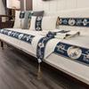 New Chinese Style Chenille Sofa Covers All-season Living Room Universal Sofa Cushion Anti-slip Solid Wood Couch Cover Decor Mat