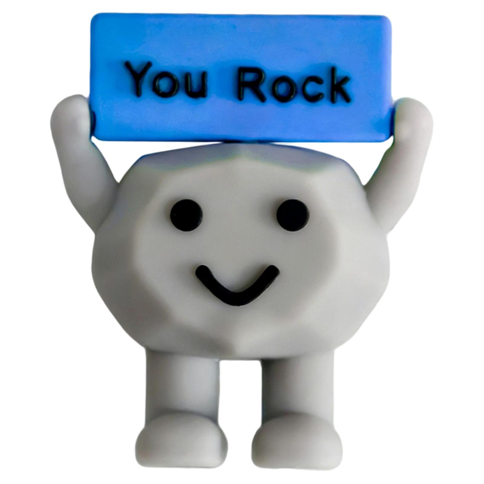 

Creative Desktop Ornament, Positive Decoration And Encouraging Birthday Inspirational Gift синий