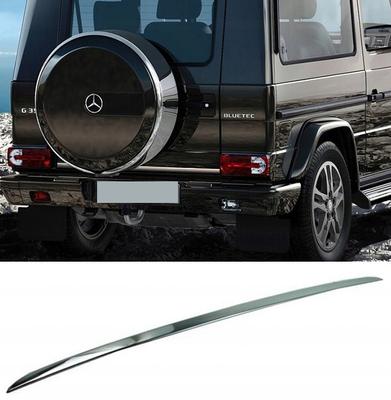 Mercedes G Class - Chrome Trunk Trim - Tailgate Accent - Premium Car Rear Detail - Shine Enhancer Tuning Tailgate