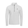 IAN POULTER DESIGN [Ijp Design] Men'S Half-Zip Turtleneck T-Shirt - Ipm3Wts624 Wh