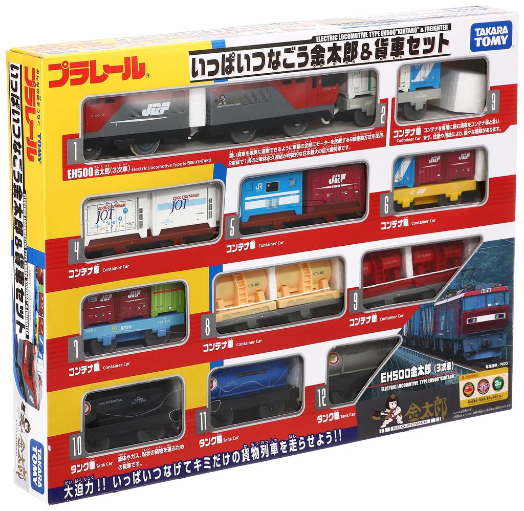 TAKARA TOMY Plarail Connect a Lot Kintaro Nákladní vagon Pojďme &