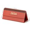 Checklist 2026 Desk Calendar Mini Flip Desktop Calendar Schedule Calendars  School Stationery