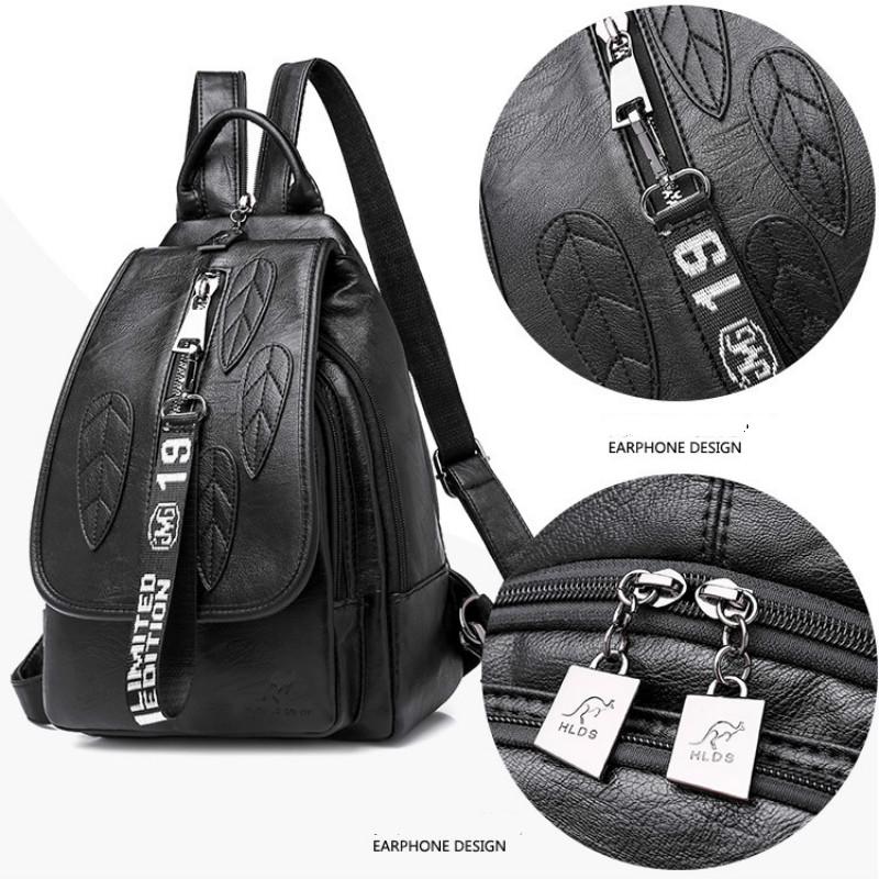 Europe and the United States Summer Shoulder Bag New Leather Leisure Solid Color Ladies Shoulder Bag Handbag Messenger Bag