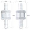 5/16" 8mm Auminium One Way Check Valve Non Return Inline For Gas Oil Diesel Fuel