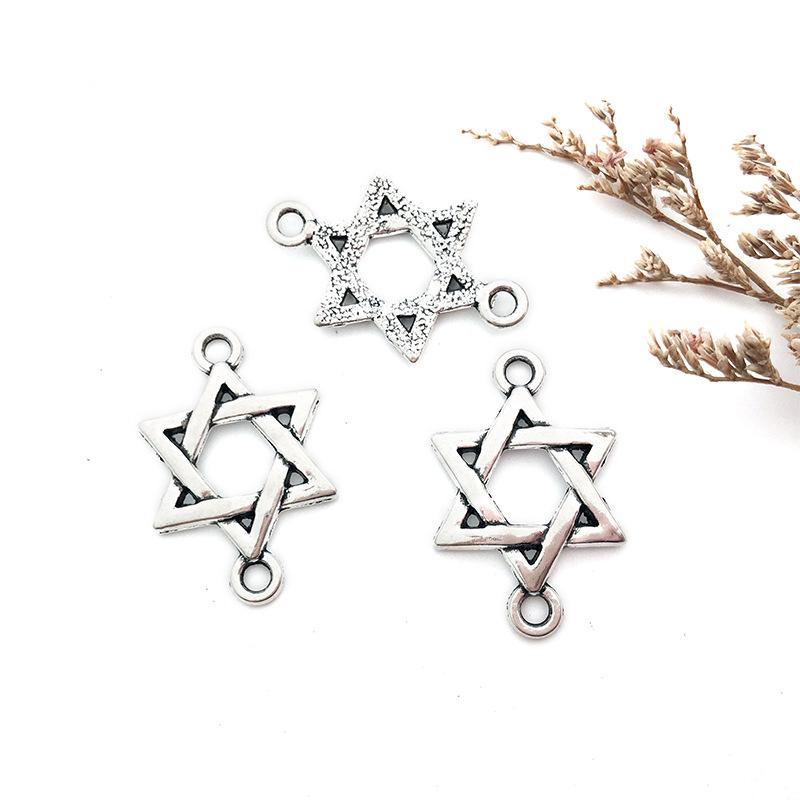 

Set of 35 Chinese Knot Celtic Flower Pendants, Alloy Charms for DIY Jewelry & Keychains.