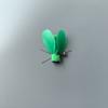2pcs Artificial Insects Cat Teasing Stick Change Head Toy Pet Feather Wings Toys