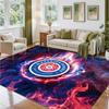 Blackburn Rovers Football Design Crystal Velvet Rug Soft Decorative Mat for Bedroom Entrance