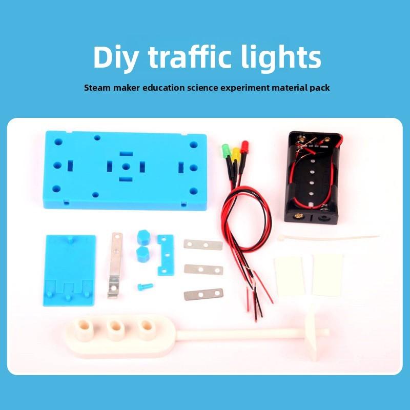 Traffic Light Simulation Science Experiment Kit With Diy Assembly For Elementary Students