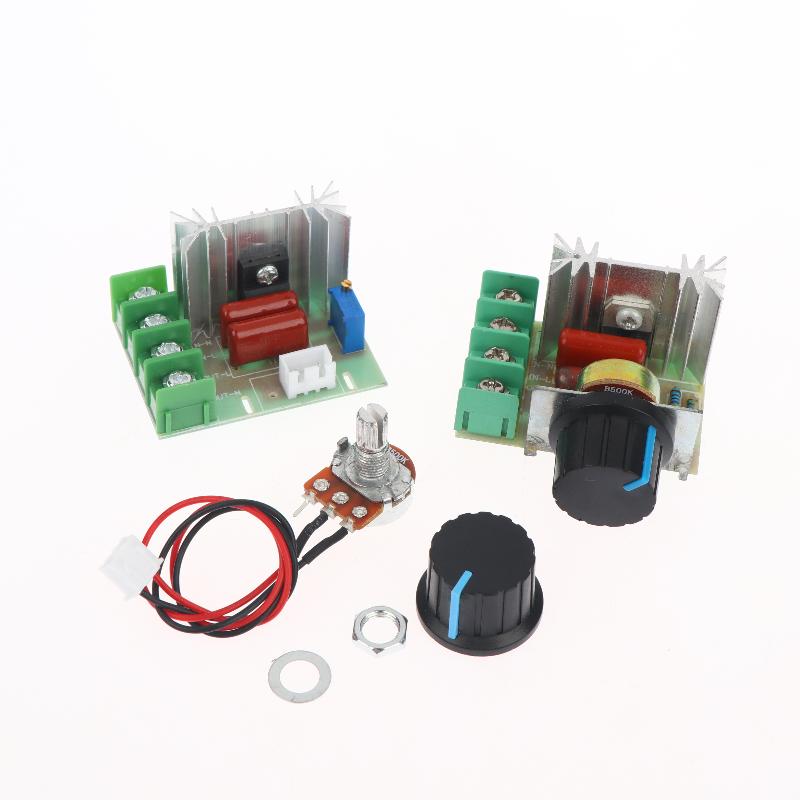 Voltage Regulator 2000 Watt Ac 50 - 220 Volt Dimmer Scr Power Regulator Motor Speed Controller Home Improvement Regulators 2000