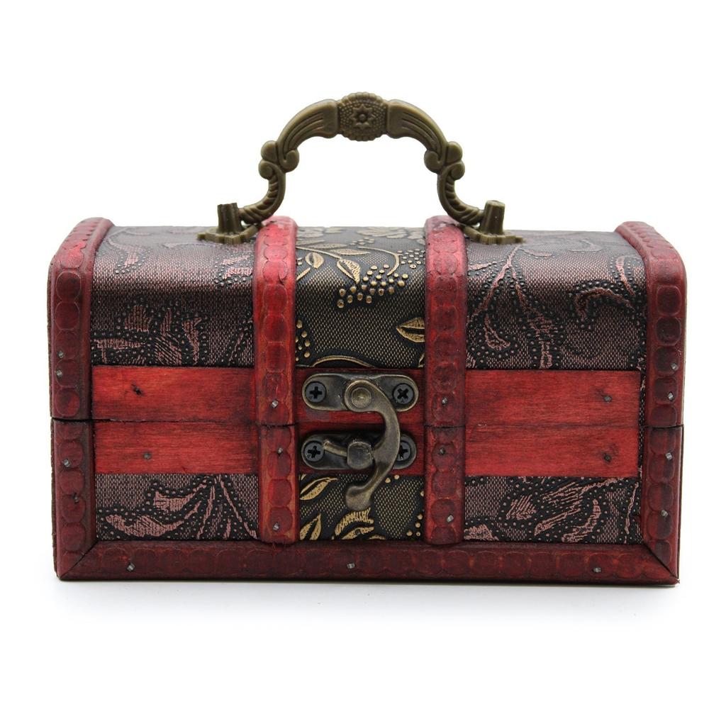 Trinket Boxes, Large Colonial Gold Panel