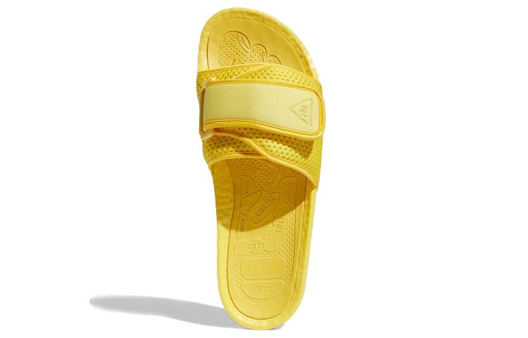 Chancletas Hu Pharrell x Chancletas Hu Adidas Originals Slides 'Bold Gold' H04407