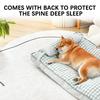 Dog Bed With Pillow Breathable Pet Puppy Mat For Indoor Outdoor
