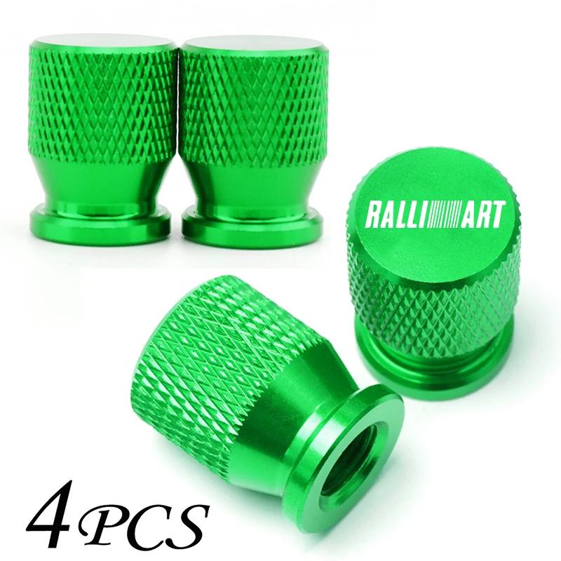 Voor Mitsubishi Ralliart 2010 2022 Lancer Ralli Art 9 10 Asx Auto Accessoires Wiel Band Ventiel Waterdichte Doppen Bandenventiel Stam Covers