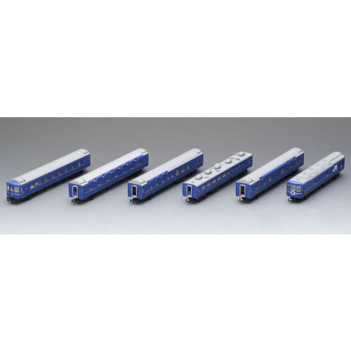 TOMYTEC TOMIX N Gauge JR 24 Series 25-Type Hokutosei JR Hokkaido Specification Basic Set 98835 Railway Model Passenger Car