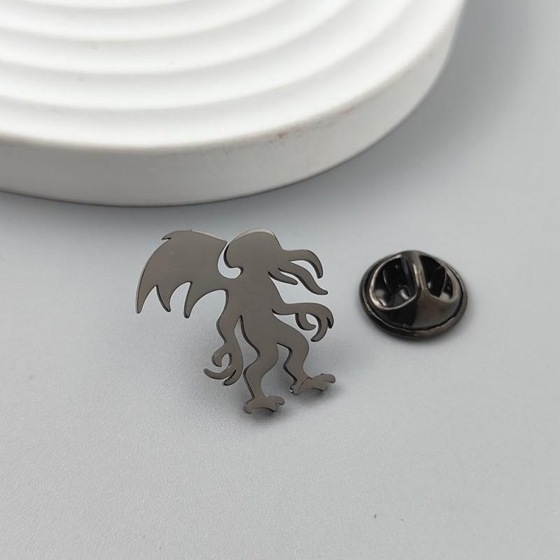 New Monster Brooch Cufflinks Retro Fashion Popular Creative Versatile Clothing Accessories