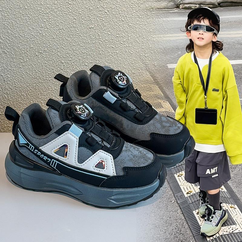2025 autumn new children's sports shoes boys casual light breathable running shoes girls students tennis shoes