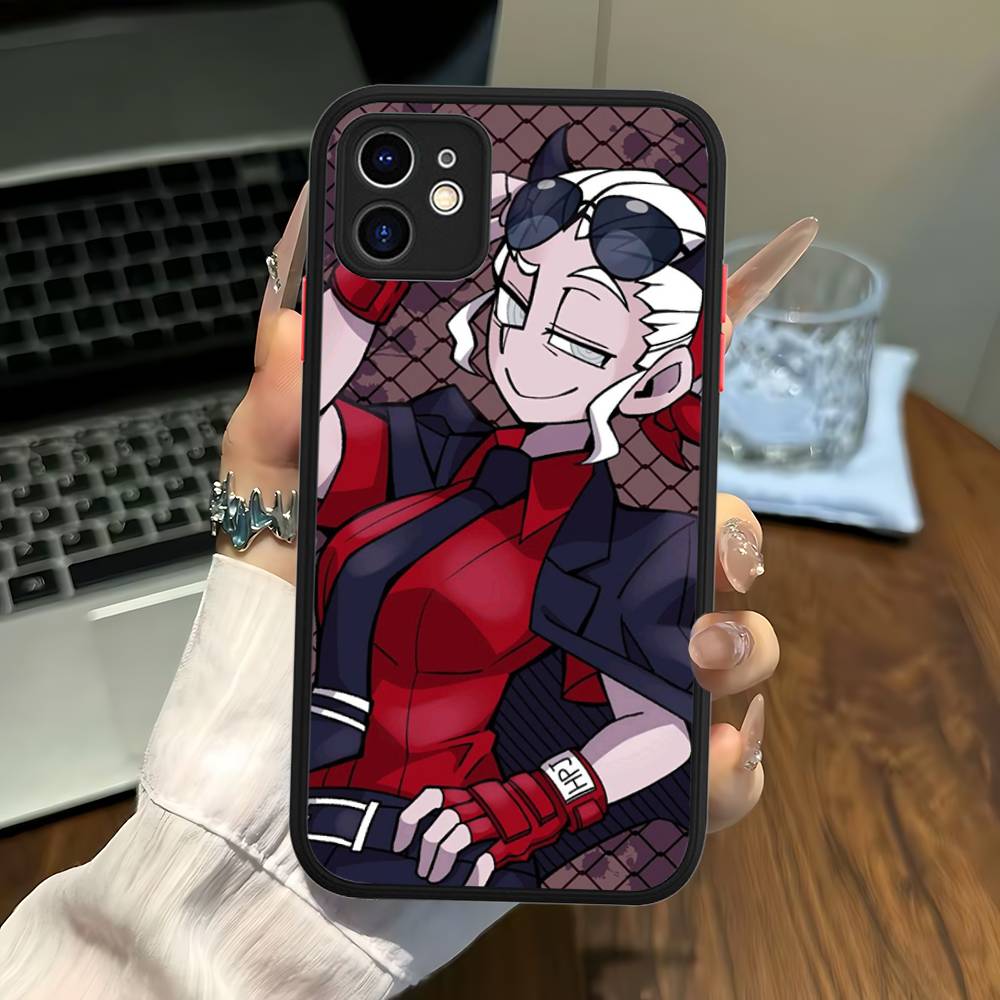 Classic Game H-helltakerS Anime Phone Case For IPhone 14 11 12 13 Mini Pro Max 8 7 Plus X XR XS MAX Translucent Matte Cover
