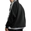 adidas FW24 Half-Zip Series Logo Pullover Loose Long Sleeve Sweatshirt Unisex Sweatshirt Black JI6633