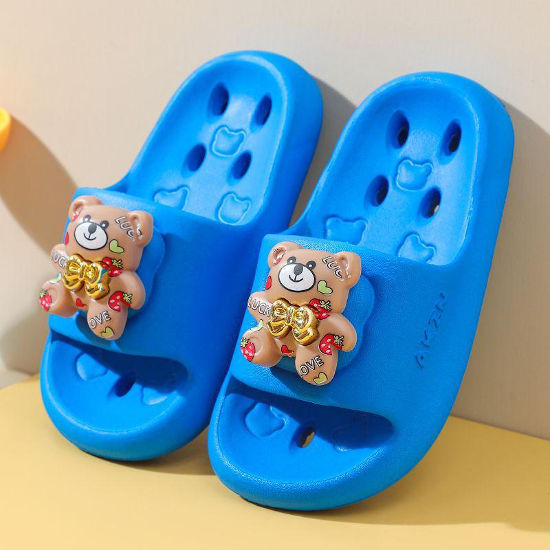 Auslaufsichere EVA-Hausschuhe für Kinder - Rutschfeste Sandalen für Jungen für alle Jahreszeiten