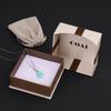 Amazonite Waterdrop 925 Silver Chain Necklace for Women [KOAI]