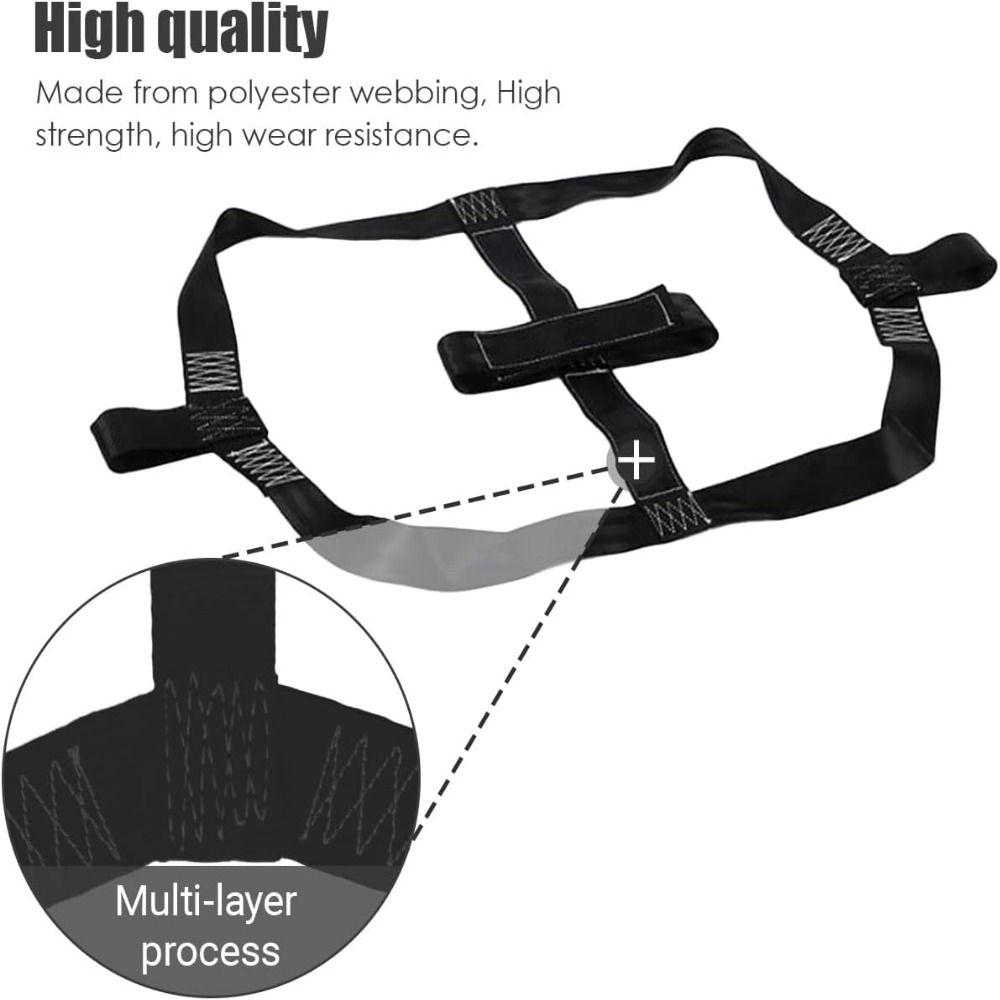 Universal Motorcycle Rear Wheel Strap Foldable Motorcycle Tie Down Strap Motorcycle Towing