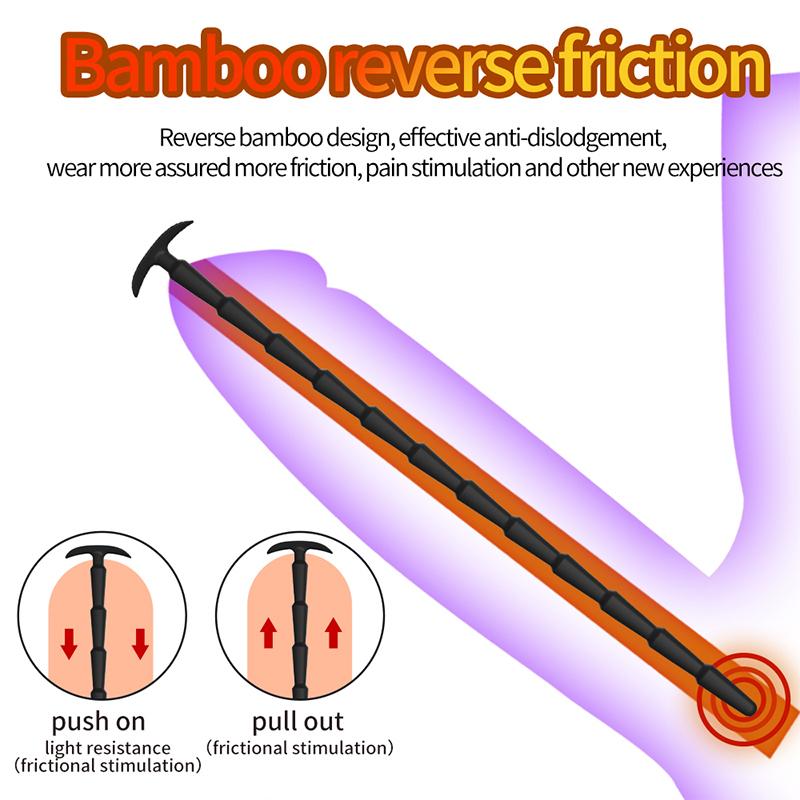Soft Silicone Long Urethral Plug Multi purpose Urethral Tube Horse Eye Urethral Rod Stimulate Expander Sex Toys Man masturbation