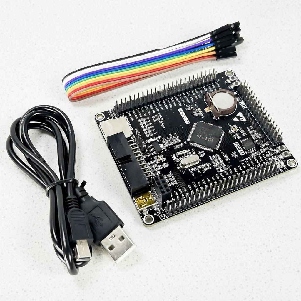 

STM32F407VET6 Development Board STM32F4 32Bit M4 Learning Module 1.8V-3.6V DC Single-Chip Learning Projects чорний