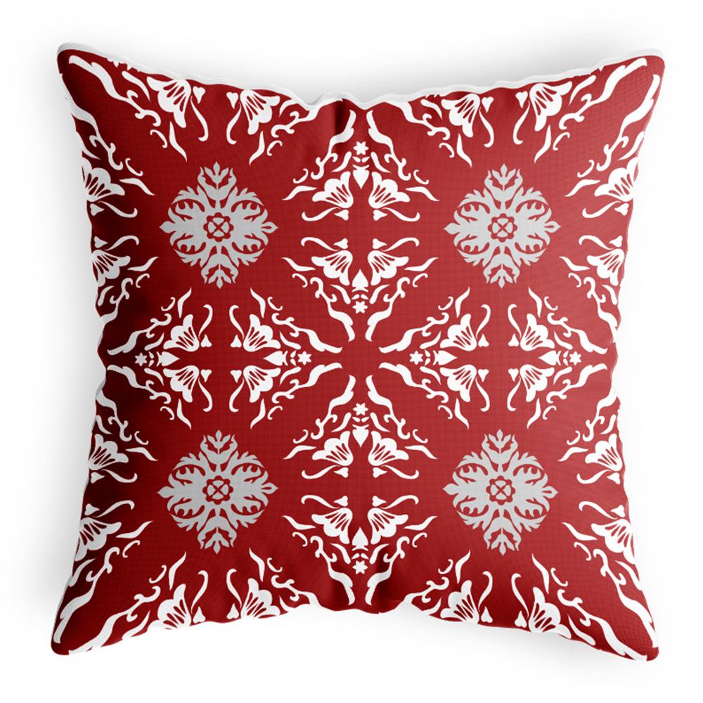 Shaded Chair Cushion Thickened Ethnic Style Pillow Case Home Style Cushion Sofa Cushion Cover