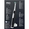 Brosse à dent électrique - ORAL-B - Pro 1 - Noire - Capteur de pression 360 - Autonomie 7 jours
