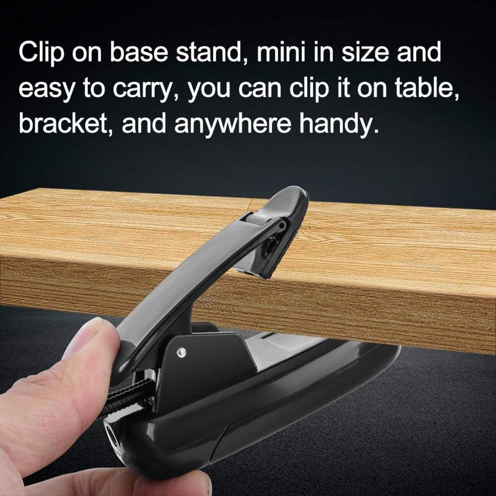 Clip-on Notenständerleuchte mit USB-Kabel, Hohe Helligkeit, Leichtgewicht, Langlebig, für Notenständer, Nachtlesen und Wartungsarbeiten, 8 LEDs