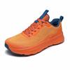 TUINANLE Barefoot Shoes Men Wide Toe Box Textiles Lined Ankle Sneakers Artificial Breathable Lace Up Running Shoes