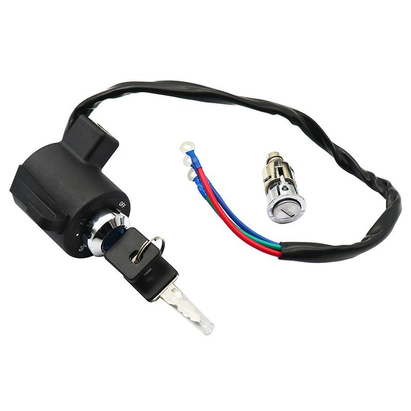 Ignition Switch Lock Set with Keys for Harley Sportster XL 883 1200,Chopper Bobber Cruiser Motorcycle Replacement Repair Part